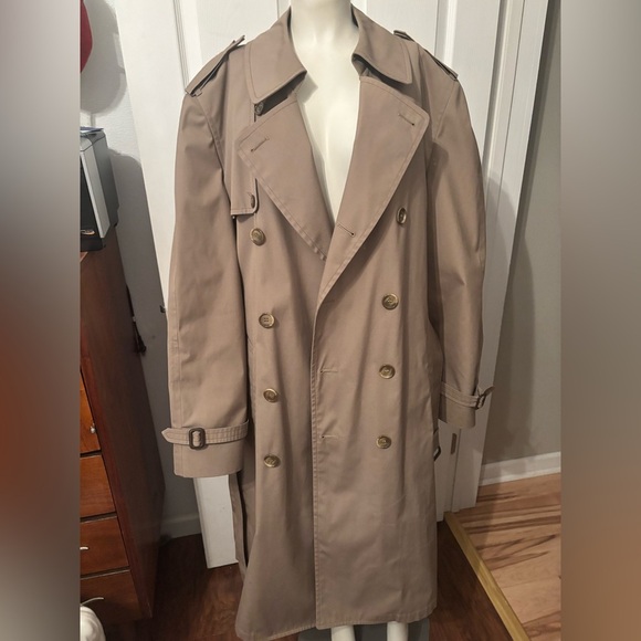 Vintage London Fog maincoats lined trench coat 40 long - Picture 7 of 11